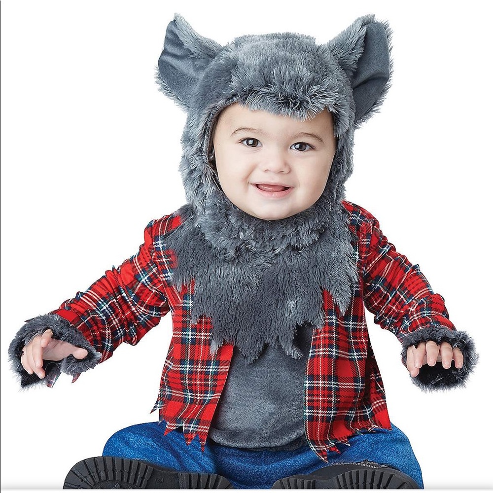 Spirit Halloween Wittle Werewolf baby costume 🐺🎃